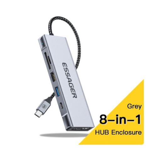 Essager USB C Hub USB Type-c To Hdmi-compatible Laptop