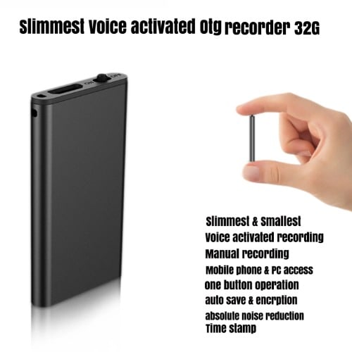 Slim Voice Recorder - 32g