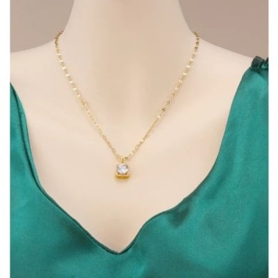Fashion Jewelry Stainless Necklace For Women With Pendant