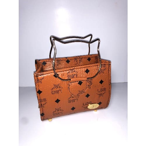 Ladies Handbag - Brown and Black