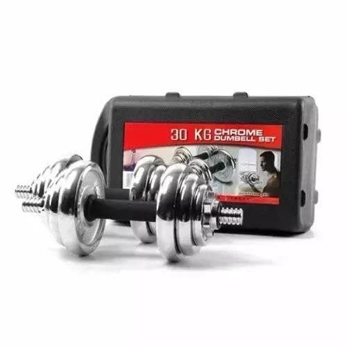 The New Adjustable Chrome Dumbbell - 30kg