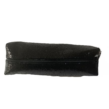 Glitter Pencil Case - Black