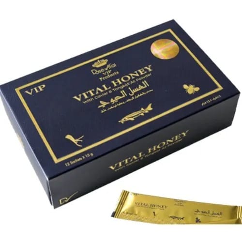 Vital Honey - Libido + Sex Booster Vip Plus - 24 Sachets