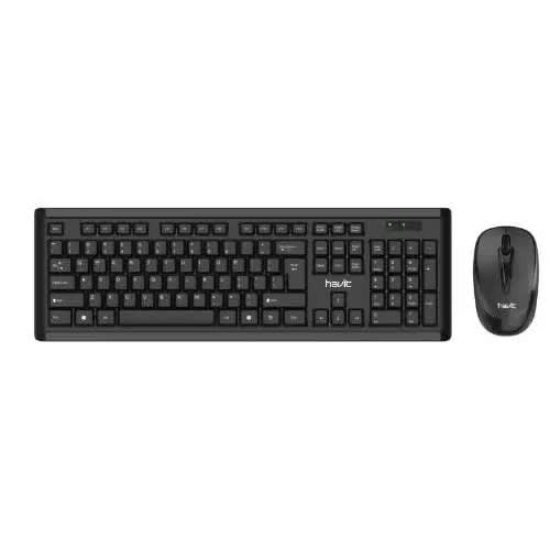 Wireless Keyboard & Mouse - Black