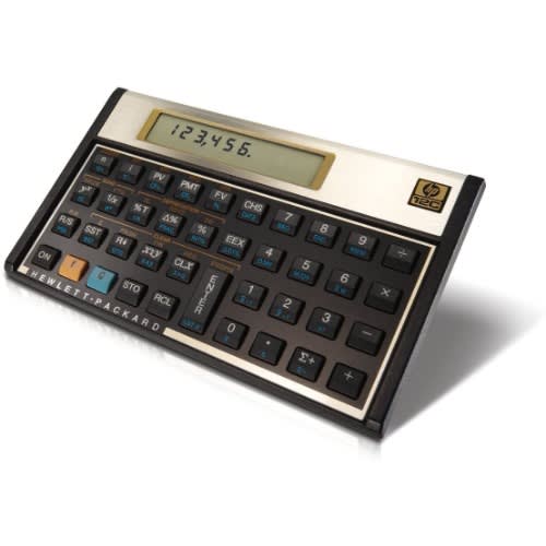 Hp 12c Financial Calculator