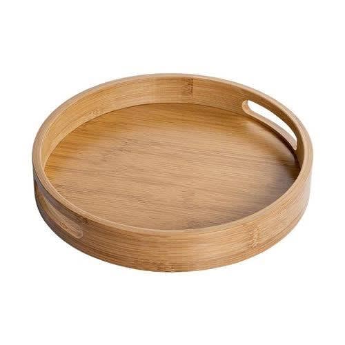 Round Wooden Tray