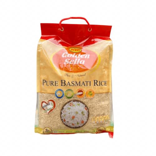 Ktc Golden Sella Pure Basmati Rice - 5kg