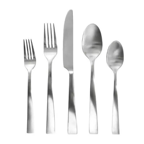 Gourmet Settings Nash Flatware Set - 20-Piece