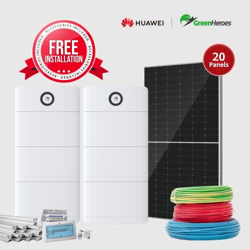 Power M Solar Inverter Solution - 12KVAx30KWhx11KWp