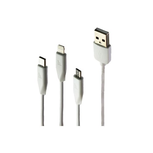 3-in-1 Micro Usb, Type C & Lightning Cable