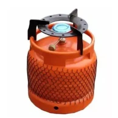 Refillable Camping Gas Cylinder With Burner - 6kg