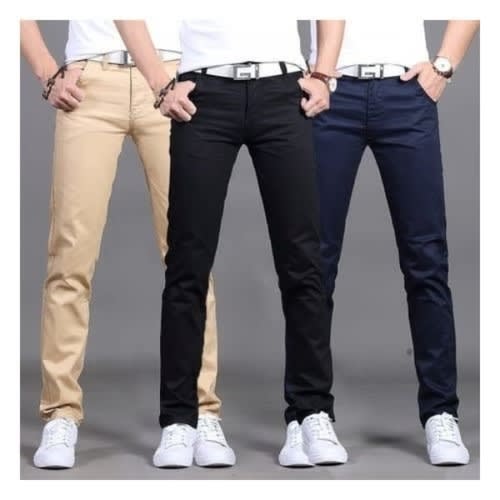 Men's Chinos - 3 Pieces - Multicolor