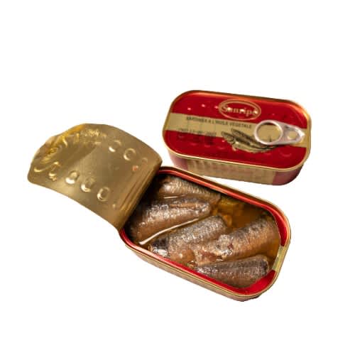 Sardine In Vegetable Oil - 125g X 50pcs