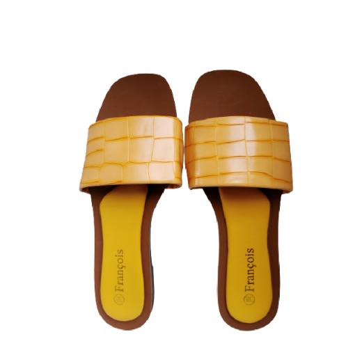 Lady's Flat Slippers - Yellow