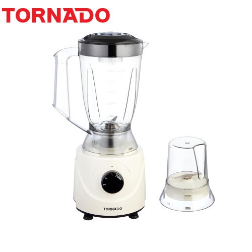 Tornado Electric Blender - 400W - 1.5L - White