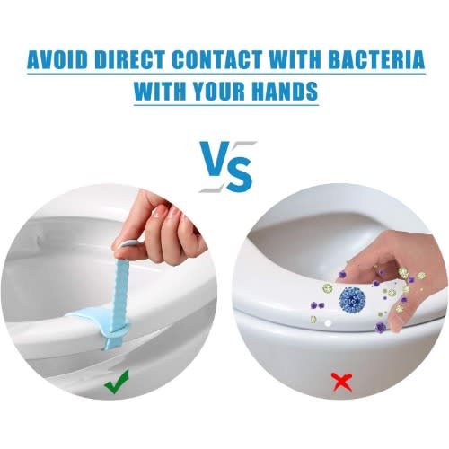 Silicone Lid Handle Toilet Seat Lifter For Toilet Cover