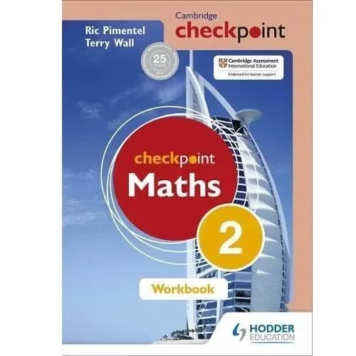 Cambridge Checkpoint Maths 2 Workbook By Terry Wall, Ric Pimentel
