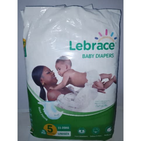 Lebrace Diaper - Size 5 - 78 Pieces