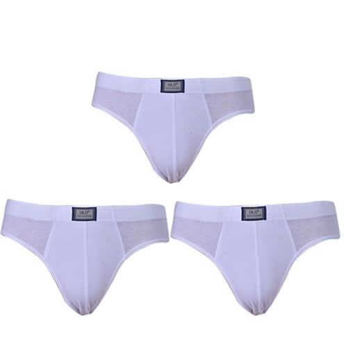3 In 1 Briefs - XXlarge - White