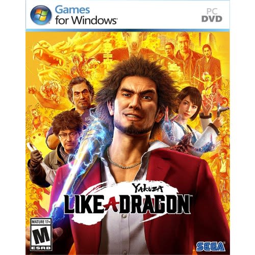 Yakuza - Like A Dragon PC Game DVD Disk + Free Gifts