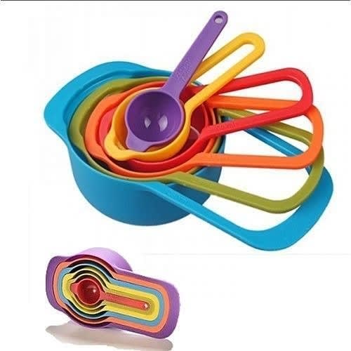 6pcs Multipurpose Measuring Cup - Multicolor