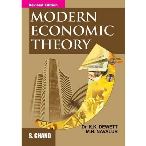 Modern Economic Theory By K. K. Dewett - M. H. Navalur