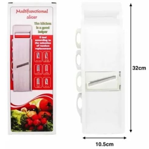 Kitchen Vegetables Multifunctional Slicer - 6 Tools