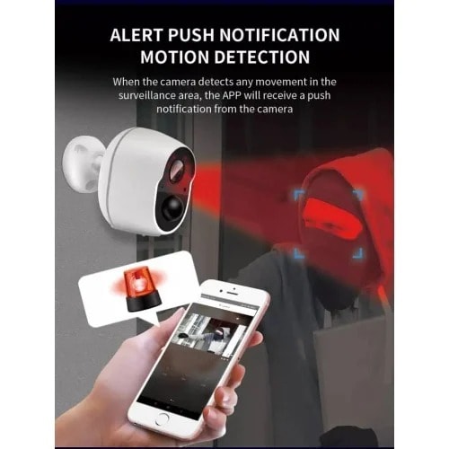 Wifi Wireless Battery Powered Outdoor  - Indoor Security Camera