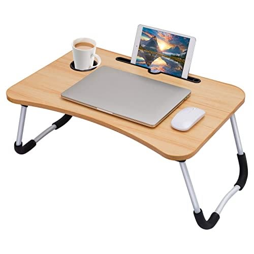 Laptop Table With Stand & Holder- Multicolour