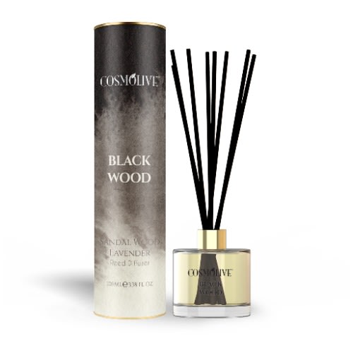 Cosmolive Black Wood Reed Diffuser - 100ML