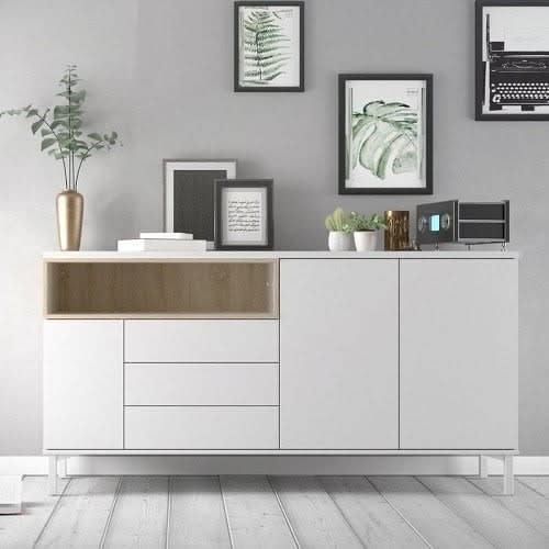 Sd. Living Room Console - White