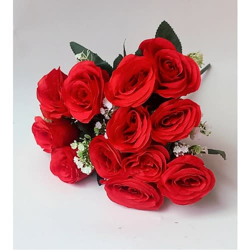 Silk Rose Flower Bouquet