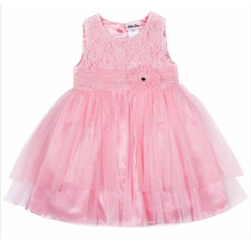 Baby Girl Pink Lace Dress