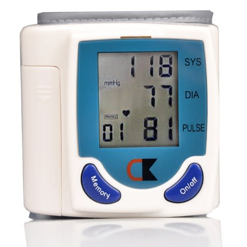 CK Automatic Wrist Watch Blood Pressure Monitor