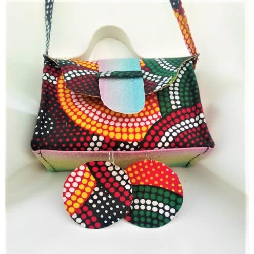 Mini Ankara Hand Bag