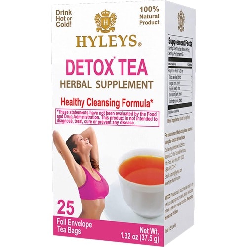 Hyleys Wellness Tea Detox - 1.32 Oz -25 Teabags