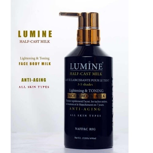 Lumine Half Cast Milk Lotion - 400ml