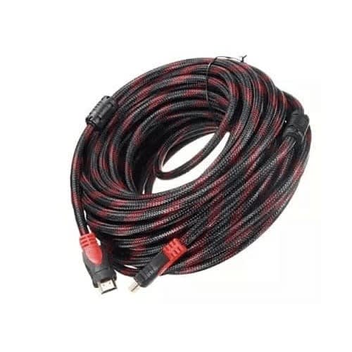 20 Meters Hdmi To Hdmi Cable Red &black