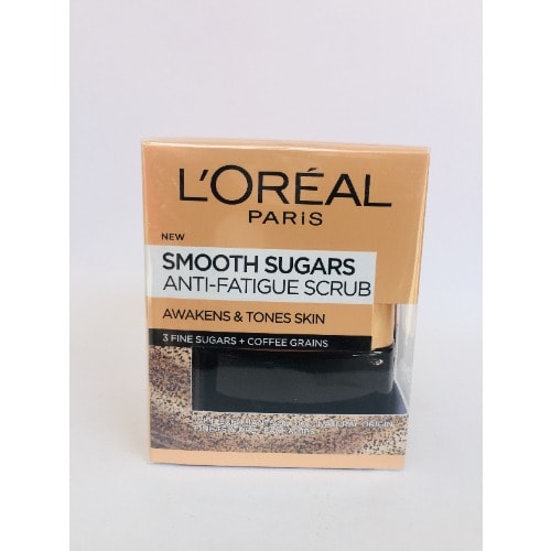 L'oreal Paris New Smooth Sugars Anti-fatigue Scrub - 50ml