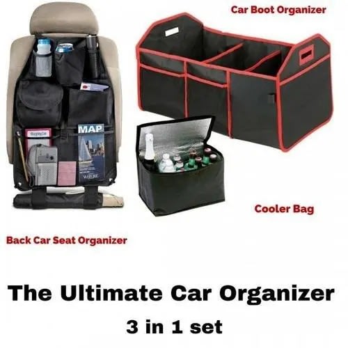 The Ultimate Car Organizer - 3 In 1 Pack