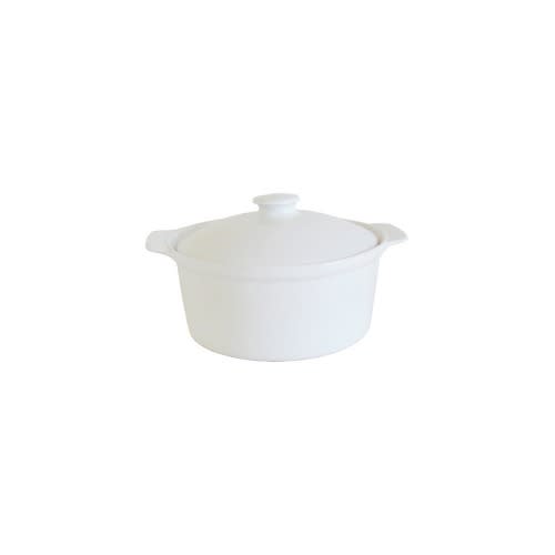 Ceramic Casserole Dish - White - 2.5l