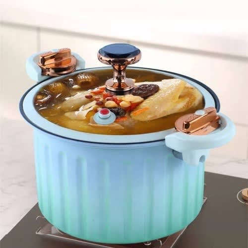 Multi-purpose Pressure Cooker With Safe Design Valve System