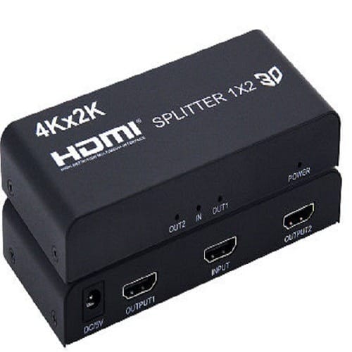 HDMI Splitter 4k - 1.4b + 1 Input 2 Output - 2 Way