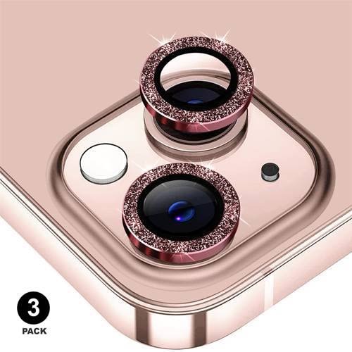 Pink Camera Protector For Iphone 13 Mini- 3 Pack
