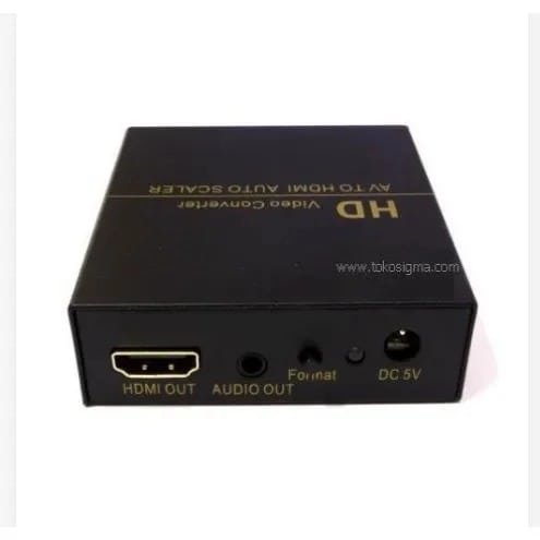 HD Video Converter HDMI To AV Auto Scaler