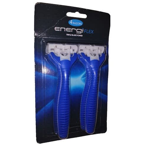 Energi Flex Triple Blade Power  - 4-pack Razor