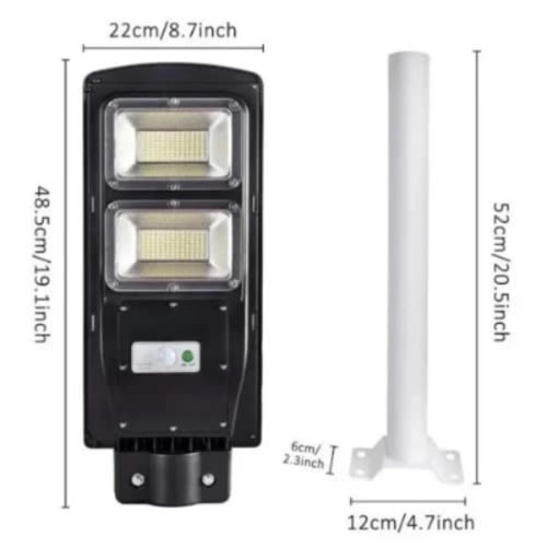 2eyes All In One Solar Street Light With Long Lasting Battery