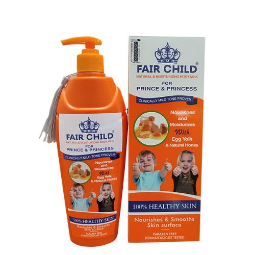Fair Child Natural & Moisturizing Egg Yolk Body Milk- 400ml