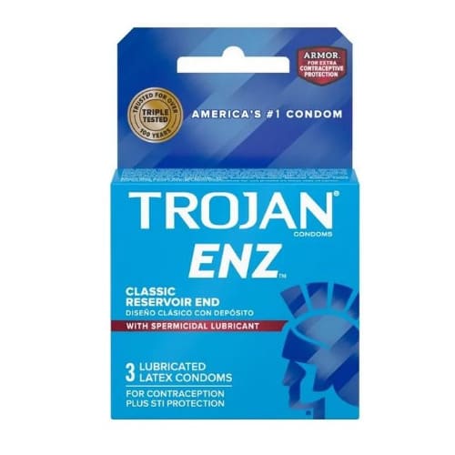 Enz Premium Smooth Lubricated Condoms - 3Counts