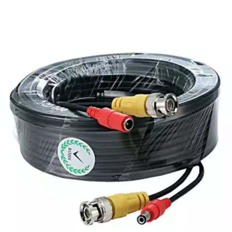 Bnc Video Cable Bnc+Dc Connector - 20m